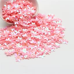 Sequins AB Color 10mm Cup Five Finger Flower Sequins DIY Sewing Wedding Craft Women's Accessories Sequined Trim 10g