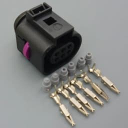 worldgolden 2,3,4,6,8Pin male female Electrical Harness Connector Plug Wiring For VW Audi A4 A6 A8 Q5 Q7 2004 - 2009 1J0973702