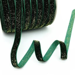 16 Colors 10mm Gold and Silver Wire Velvet Ribbon Wedding Party Decoration Handmade Gift Wrapping Hair Bowknot DIY