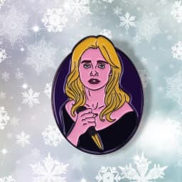 Buffy The Vampire Slayer Pin collection Mr. Pointy Stake Tabula Rasa Crystal Spell Librarian Mug Brooches Backpack Collar Badges