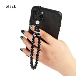 New Colorful Anti-Lost Phone Chain Artificial Crystal Phone Hang Rope Mobile Phone Strap Lanyard Cell Phone Case Hanging Cord