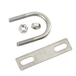 U Bolt M6 M8 304 Stainless Steel Fillet U-clip With Baffle Nut Combination U-shaped Buckle Bolt U-shaped Screw U Pipe Clamp