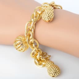 Sunny Jewelry Fashion Cute Charm Bracelets Pumpkin Gourd For Women Hand Chains Link Chain High Quality For Engagement Gift