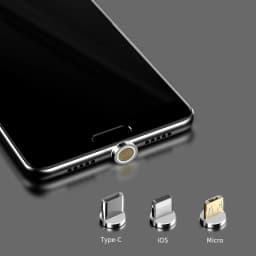 NNBILI 12th Generation Magnetic Cable Plug Round Fast Charging Adapter Tips For iPhone XS Samsung Huawei Xiaomi Magnet Charger