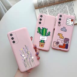 For Cover Samsung Galaxy M52 5G M 52 m526 Case Cute Painted Silicone Phone Case Shockproof Soft TPU Cover For Samsung M52 Fundas