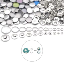 KALASO 16-80 Fabric Leather Covered Button For Hand Press Die Assembly Mould Tool Handmade DIY Sewing Accessories