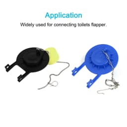 3Pcs Toilet Flapper Chain 26cm Toilet Handle Lever Lift Flush Replacement Ball Chain 304 Stainless Steel for Repairing Toilets