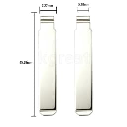 10pcs 99#HU83 122#VA2 Key Blade for Peugeot 508 208 2008 308 3008 5008 Citroen C3 C4 C4L Elysee Car Remote Key Case