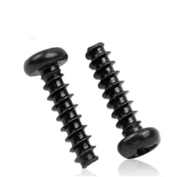 500/ 200/ 100pcs M1 M1.2 M1.4 M1.5 M1.6 M1.7 M2 M2.3 M2.6 PB Pan Head Black Electronic Micro Screws Phillips Self-tapping Screw