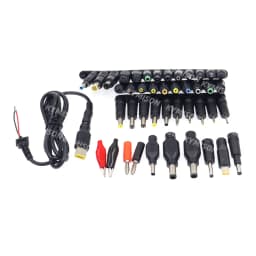 Universal 5.5mmx2.1mm DC AC Power Adapter Tips Connector Kits for Lenovo Thinkpad Laptop Power Supply Plug Jack Sets