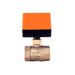 DN15 DN20 DN25 DN32 DN40 DN50 Motorized Ball Valve 220V 12V 24V 3-Wire 2 Point Control Brass Electric Ball Valve