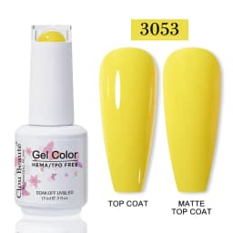 No Wipe Top Coat Base Coat Primer UV Gel Nail Art Tips Manicure Gel Nail Polish Color Gel Polish Esmalte Semi Permanente