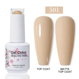 No Wipe Top Coat Base Coat Primer UV Gel Nail Art Tips Manicure Gel Nail Polish Color Gel Polish Esmalte Semi Permanente