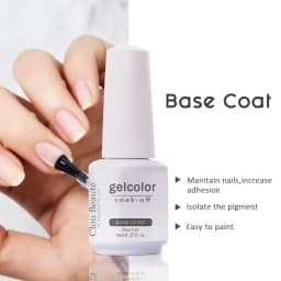 No Wipe Top Coat Base Coat Primer UV Gel Nail Art Tips Manicure Gel Nail Polish Color Gel Polish Esmalte Semi Permanente