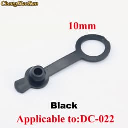 10Pcs DC Power Waterproof Cap 5.5*2.1mm 5.5*2.5mm Jack Charging Socket Connector Diameter 8mm 10mm