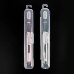 1Pc Travel Portable Toothbrush Holder Transparent Storage Box Case Practical Container Toothbrush Box Organizer Bathroom Tools