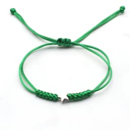 Gold Silver Colour Star Bracelet Couple Wish Good Lucky String Braided Simple Adjustable Charm Bracelets for Men Women Jewelry