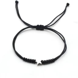 Gold Silver Colour Star Bracelet Couple Wish Good Lucky String Braided Simple Adjustable Charm Bracelets for Men Women Jewelry