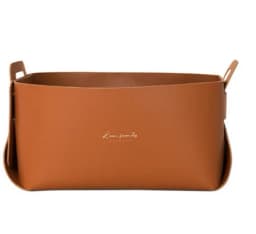 Leather Desktop Large Storage Box Living Room Bedroom Sundries key Plate Decoration Dice Tray Coins PU Folding Storage Wholesale