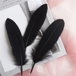 15Cm-20Cm Big Natural Goose Feathers For Crafts Decoration Carnival Jewelry Making Accessories Goose Feather DIY Pens Decorative