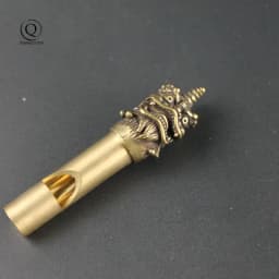 Pure Brass Outdoor Skull Whistle Keyring Hanging Jewelry Copper Training High Pitch Whistles Pendants Gifts Key Chain Ring DIY