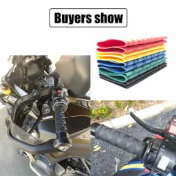 For BMW R1250GS R1200GS LC ADV F750GS F850GS F900R Motorcycle Universal Heat Shrinkable Grip Cover Non-slip Rubber Grip Glove