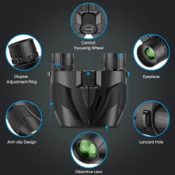 APEXEL Professional Binoculars 10X25 With BAK4 Prism High Powered Zoom Binocular Portable Hunting Telescope For Sports Travel