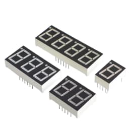 5Pcs 0.28 Inch Digital Tube LED Display 1Bit 2Bit 3Bit 4Bit Display Common Anode / Cathode 0.28"/0.36"/0.4"/0.56" 7 Segment Red