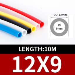10M Nylon Tube PA Pneumatic Air Hose OD 4mm 5mm 6mm*1 8mm 10mm 12mm 14mm 16mm High Pressure Oil Pipe PA11-6 Tubing PA6