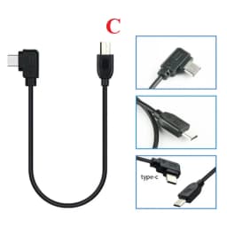 USB-C to Multi-USB Remote Camera Control Cable for DJI Ronin-SC Ronin RSC2 RS4 RS3 RS2 & Sony A7 A7R A7S III IV Camera TypeC