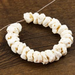 5pcs Natural Pig Shin Bone Beads Irregular Amulet Bracelet Charm DIY Necklace Woman Girl Pendant Jewelry Finding Accessory Gift