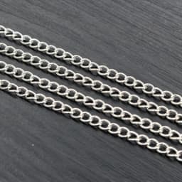 5 Meters/lot 3x2mm 4x3mm Bronze Gold Silver 5 Colors Plated Unwelded Iron Cable Chains DIY Jewelry Making Findings Accessories