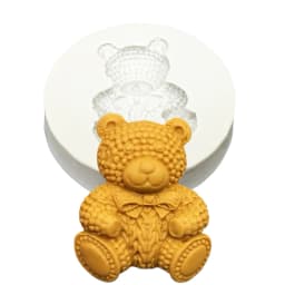 Bear Silicone Mold Sugarcraft Chocolate Cupcake Baking Mold Fondant Cake Decorating Tools