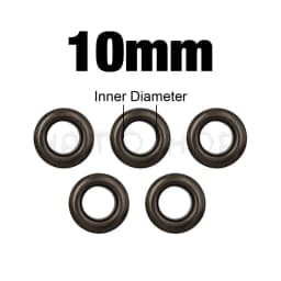 200Pcs Hole Metal Eyelets Grommets Gunblack Color with Washer For Diy Leathercraft Accessories Shoes Belt Cap Bag Tags Clothes