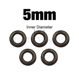 200Pcs Hole Metal Eyelets Grommets Gunblack Color with Washer For Diy Leathercraft Accessories Shoes Belt Cap Bag Tags Clothes