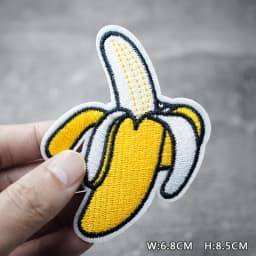 HEART EYE DIY Child Patches Embroidery For T-Shirt Iron On Appliques Clothes Jeans Stickers Badges Parche ROCK MUSIC PUNK