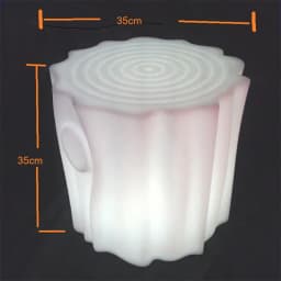 Plastic Cubes Shell Case, Bar Table, Outdoor, Plastic PE, Cube Stool, D20cm, D25cm, D30cm, 40cm, 43cm, 50cm, 60cm, 1Pc