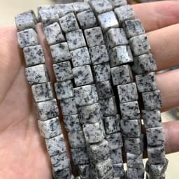 Wholesale 8*8mm Square Tiger Eye Turquoises Crystal Jades Natural Cube Stone Beads For Jewelry Making DIY Bracelet Accessories