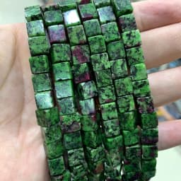 Wholesale 8*8mm Square Tiger Eye Turquoises Crystal Jades Natural Cube Stone Beads For Jewelry Making DIY Bracelet Accessories