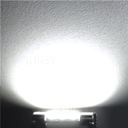 Apktnka 4x 28mm 29mm 6614F LED Light Bulbs Car Interior Vanity Mirror Lights Sun Visor Map Lighting Lamps 6615F 6612F 3021 3022