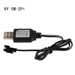 USB 6V 250mA NiMh/NiCd Battery USB Charger for 5S NiMh/NiCd Battery Packs, SM 2P Electric Toy Charger for RC Racing RC Car Truck