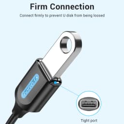 Vention Mini USB OTG Adapter Cable Mini USB Male to USB 2.0 Female for Tablet Samsung Macbook Pro USB OTG Connector