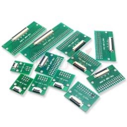 FPC FFC 0.5MM 1.0MM Pitch Conversion board DIY PCB board 6P~60P 6 8 10 20 24 26 30 34 40 50 60 P connector For Cable transfer
