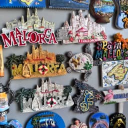 Spain Mallorca Fridge Magnets Balearic Islands MediterraneanTourism Memorial Decor Crafts Magnetic Refrigerator Sticker Gift