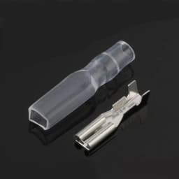 100Sets(200pcs) Female Spade Connector 2.8 Crimp terminal with Insulating Sleeves For Terminals 2.8mm