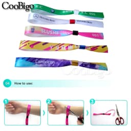 100pcs Cord Lock Stopper Toggle Closure Fabric Wristbands Masks Elastic Rope Lanyard Clip Jewelry DIY Accessories