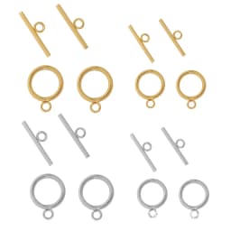5Pair/Lot Stainless Steel OT Clasp Connector Toggle Clasp For DIY Necklace Bracelet Making Jewelry Findings Accessory Wholesale