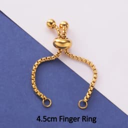 3pcs Stainless Steel Adjustable Slider Chain for Jewelry Making DIY Loops Connector Pendants Bracelets Chain Material Findings