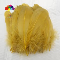 100PCS Soft Goose Feathers 5-7 Inch/13-18cm For Wedding Party Decoration Carnival Diy Facinator