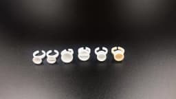 100/1000PCS Microblading Pigment Glue Rings Tattoo Ink Holder S/M/L Eyebrow Makeup Accessories Eyelash Extension Glue Cups